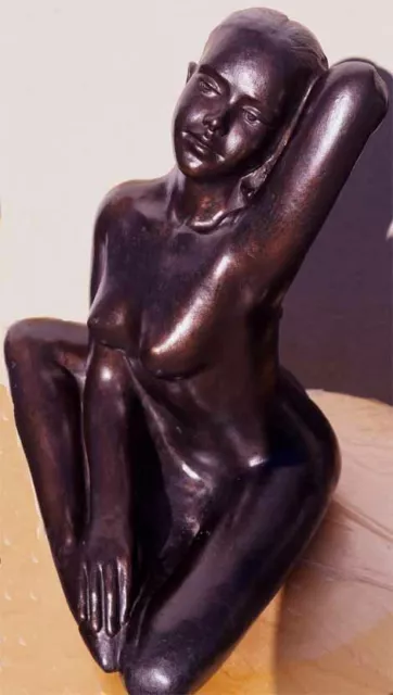 Moderne Kunst, Skulptur aus Stein,Akt Model 38 x 24 x 30 cm Umkreis F. Cremer xx