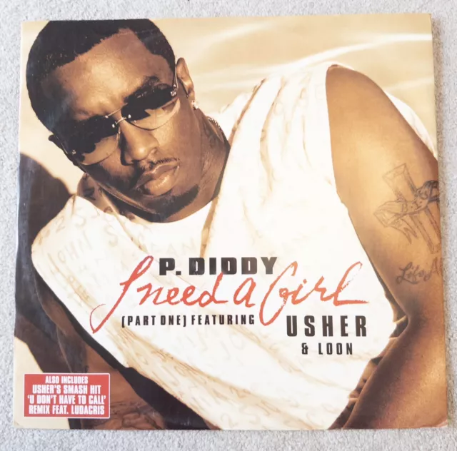 P diddy i need a girl part two so complete remix 12 vinyle