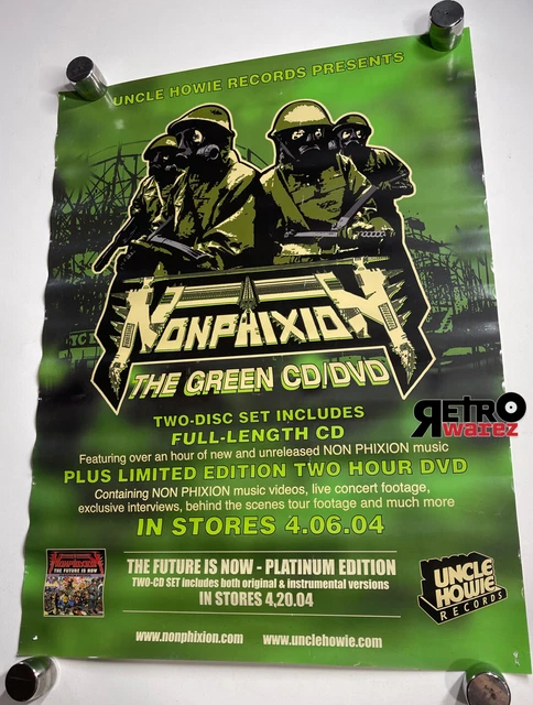 Non-phixion - The Green Album Promo Poster 18x24” Necro Ill Bill Jedi Mind Trick