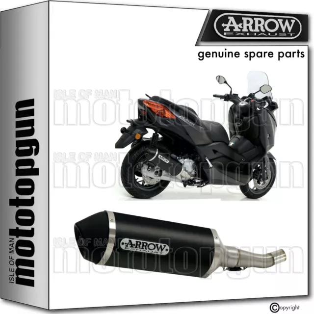 Arrow Exhaust Ok Urban Black Aluminium Yamaha Xmax X-Max 300 2020 20