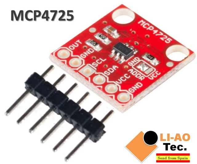 Schede MCP4725 CJMCU - Convertitore DAC 12-bit Per Progetti Elettronici - Foto 7