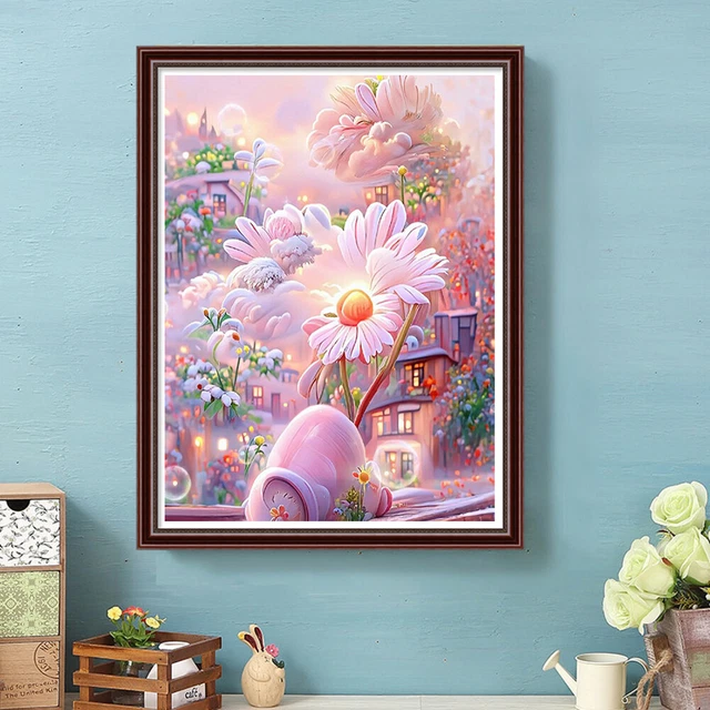 YEESAM ART Pittura A Numeri Su Tela 40x50cm – Kit Completo Con Pennelli E Colori Acrilici Per Adulti E Bambini