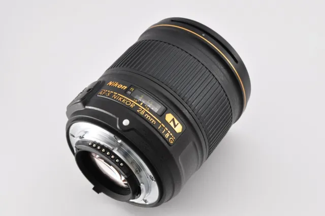 [Near MINT in Box] Nikon AF-S NIKKOR 28mm F1.8 G N SWM Wide Angle Lens FF726 2