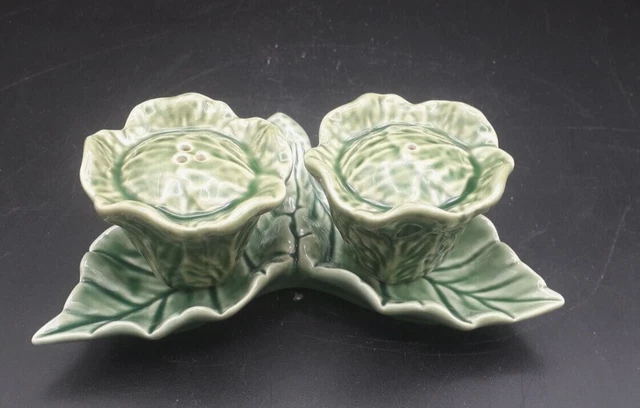 Juego Cruet de Col Bordallo Pinheiro de Colección