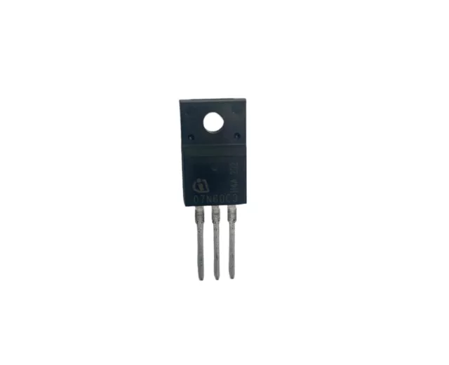 Transistor 7n60 N-MOSFET unipolaire 600V 7A 32W TO220