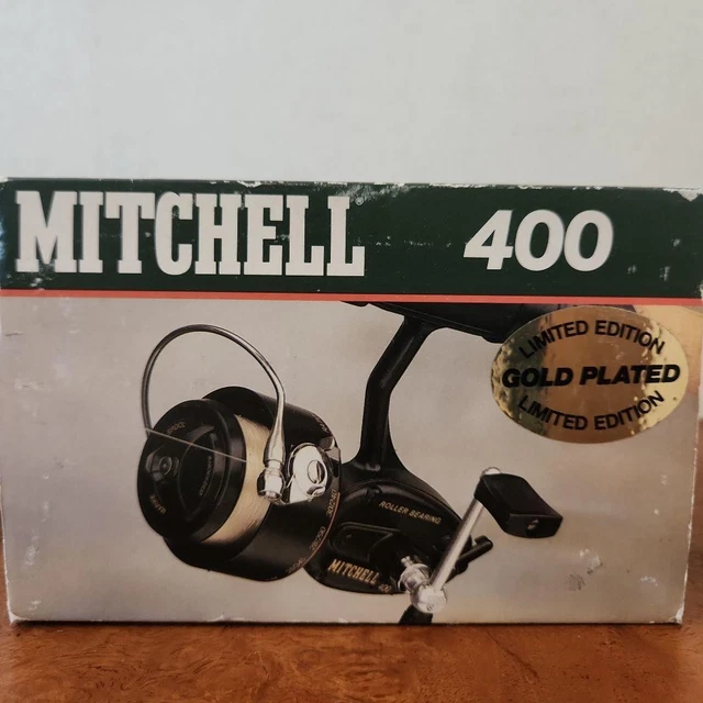 VINTAGE LIMITED EDITION Mitchell 408G Gold Limitd W/Box