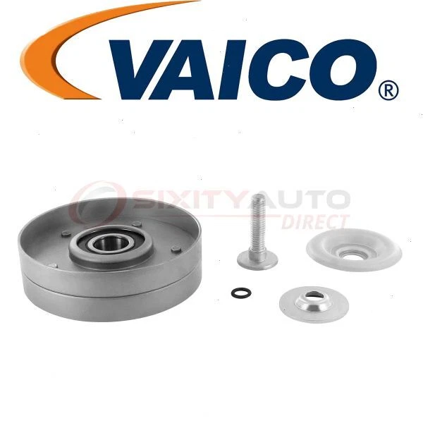 VAICO Drive Belt Idler Pulley for 2010-2012 Audi A4 2.0L L4 - Engine Bearing cd
