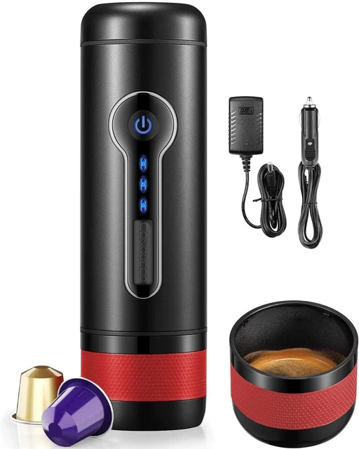 Machine à Café Portable CONQUECO Capsules Nespresso  