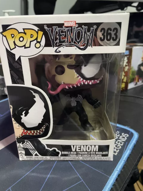 Funko Pop Marvel Avengers Venom #363 - Bought and placed on a shelf - not opened