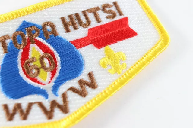 Vintage Aina Topa Hutsi #60 OA Order Arrow WWW Boy Scouts America Flap Patch 2