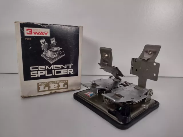Vintage LPL JAPAN Cement Splicer Film editing equipment 8mm Super 8 16mm