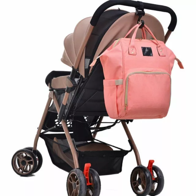 2pcs Baby Hanger Bag Stroller Pushchair Hooks Pram Rotate Car Hook Accessories 3