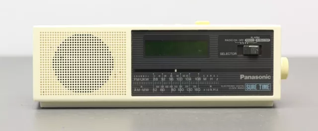 Panasonic RC-6075 Vintage Radiowecker '80er Jahre