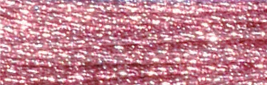 Hilo de bordado DMC Light Effects 8,7 yardas rosa amatista -317W-E316