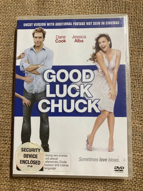 Dvd Film Movie Good Luck Chuck Dane Cook Jessica Alba Comedy Romantic