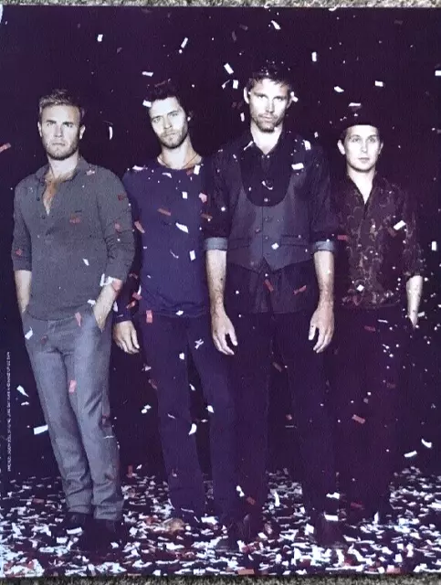 TAKE THAT - 2009 Full page UK magazine poster