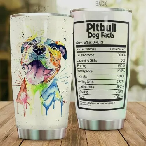 Pitbull, dog insulated Stainless Tumbler 20oz All Over Print Us Size Best Price