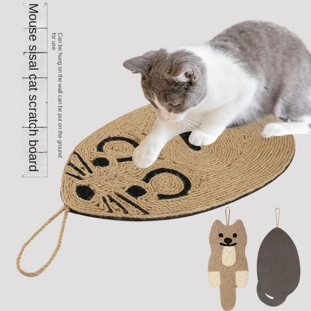 tabla sisal gatos juguete gatos rascador mate juguete tablero jugar