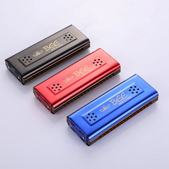Orgue Double Faces Clé C & De G 16 Trous Harmonica Bouche Trémolo Tuned for