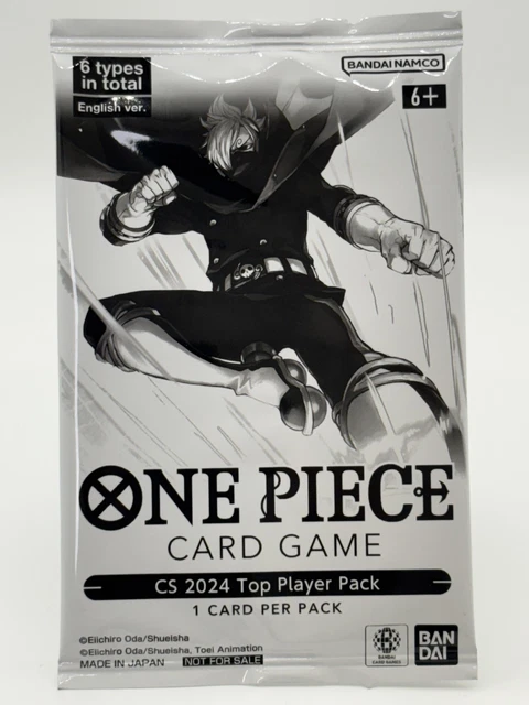 EN ONE PIECE TCG 2024 Championship Top Player Pack-Mint $264.75