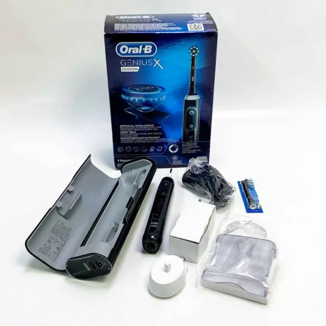 Oral-B Genius X Elektrische Zahnbürste/Electric Toothbrush, 6 Putzmodi für