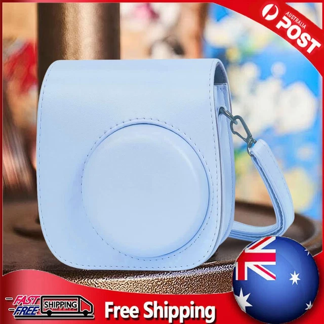 7 in 1 Camera Accessories Kit Album Camera Bag for Instax Mini 12 (Blue)