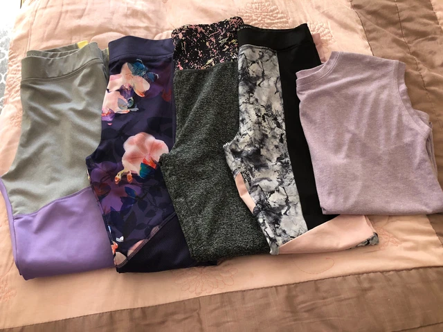 Leggings Ragazza/Pacchetto Abbigliamento Attivo X5 Articoli Next, Matalan, Età 12 - 13 Anni