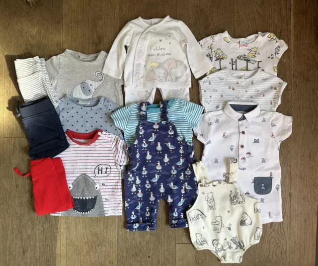 Pacchetto vestiti estivi bambini - 0-3 mesi - Jo Jo mamma bambina, noce moscata, successivo