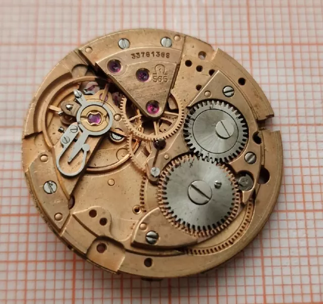 orologio omega  Seamaster vintage Cal. 565 MOVIMENTO  Ricambi Bilancere Ok Uomo