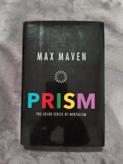 PRISM The Color Series of Mentalism by Max Maven - Hardcover Magic Book