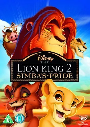 The Lion King 2 - Simba's Pride DVD (2012) Darrell Rooney, La Duca (DIR) cert U