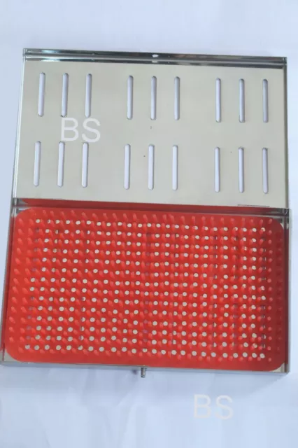 Single mate Sterilizing Case silicone mat with silicon mat atoclavale  (2 PIECE)