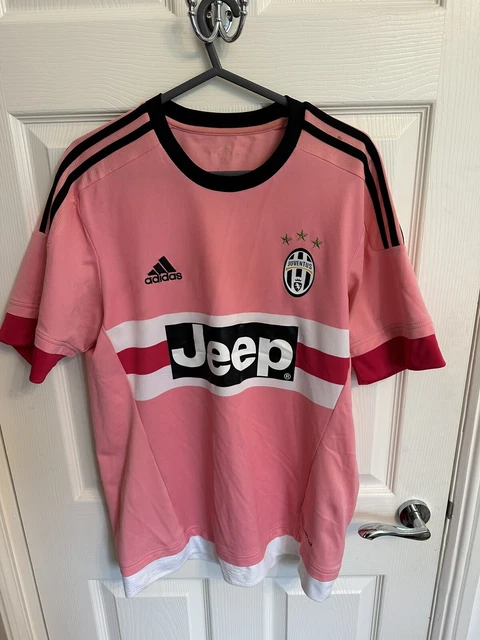 JUVENTUS ITALY 2015/2016 AWAY FOOTBALL SHIRT JERSEY ADIDAS SIZE M ADULT Drake