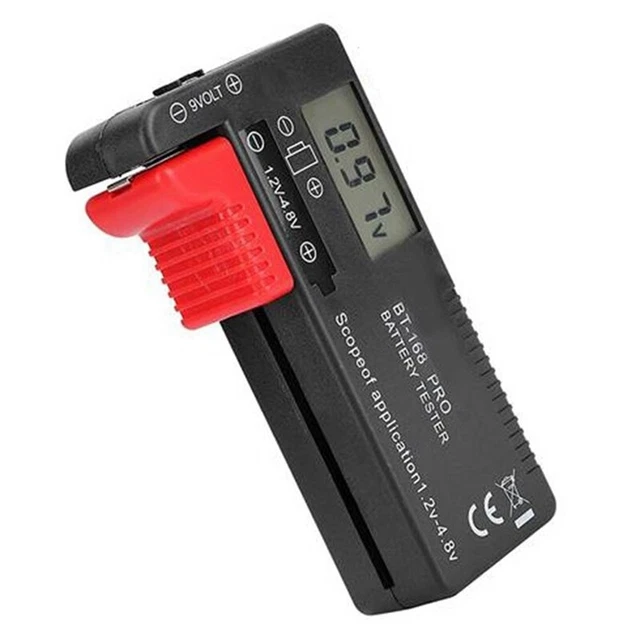 BT-168 PRO Tester capacità batteria controllo batteria digitale plastica portatile Q1L4