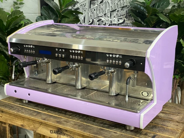Wega Polaris Tron 3 Gruppo Macchina Caffe' Espresso Lilla Commerciale Bar...