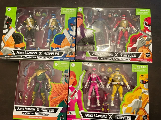 Hasbro - Power Rangers X Teenage Mutant Ninja Turtles Lightning Collection whole