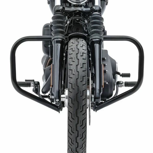 Repose-pieds Chauffeur Compatible Avec Harley Davidson Softail Sport Glide 18-25 Craftride ST12 Chrome ✓ Achetez Maintenant