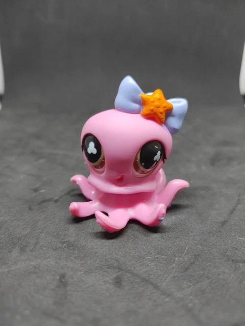 Figurine Littlest Pet Shop Hasbro - Pieuvre Octopus 513 - Occasion - Collection