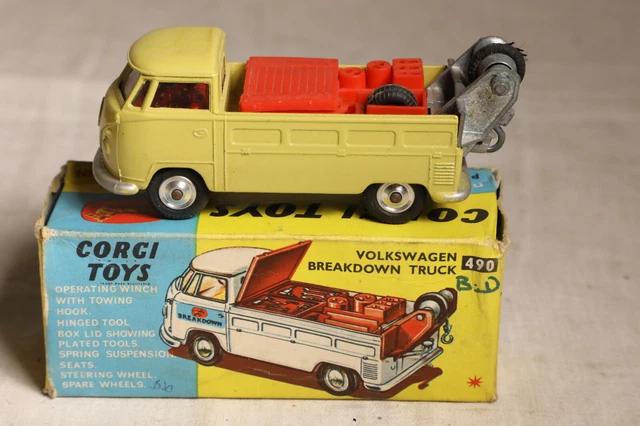 Corgi Toys 239 – Volkswagen 1500 Karmann Ghia – Échelle 1/43 – Angleterre – Avec Boîte