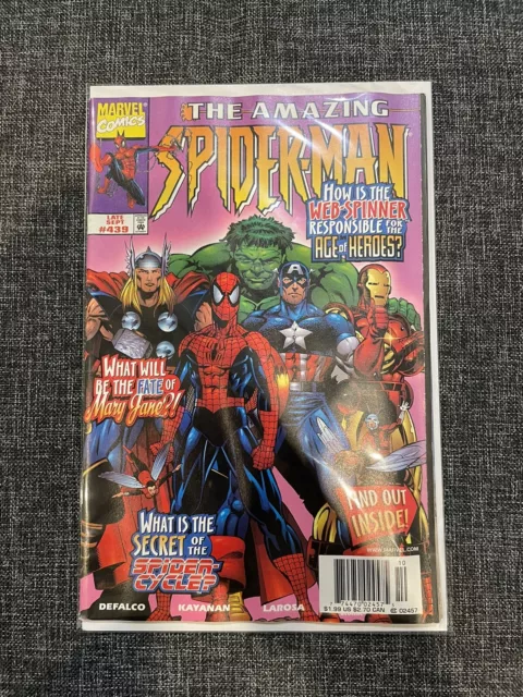 Amazing Spider-Man #439 (Marvel 1998) * Water Damaged* Low Grade