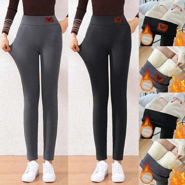 ORANDESIGNE Leggings Thermiques Épais Doublés En Polaire Pour Femme B Noir X Small  5c9e0370 1f0f 5369 Beb1 733c16a1af0b