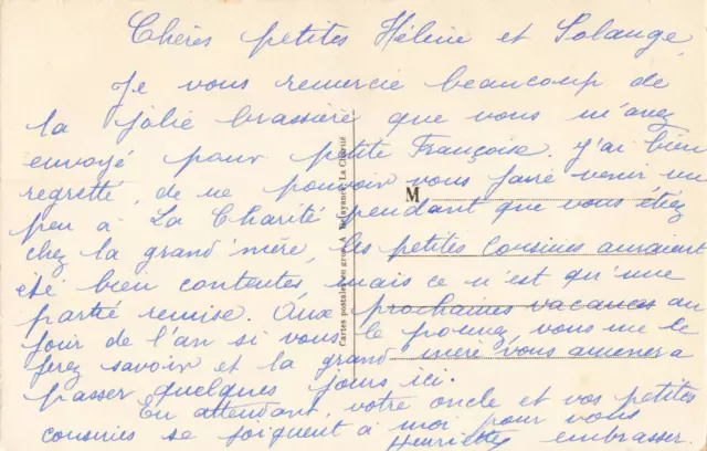 Cpa Nievre 58 La Charite Sur Loire L'heure Du Bain 2