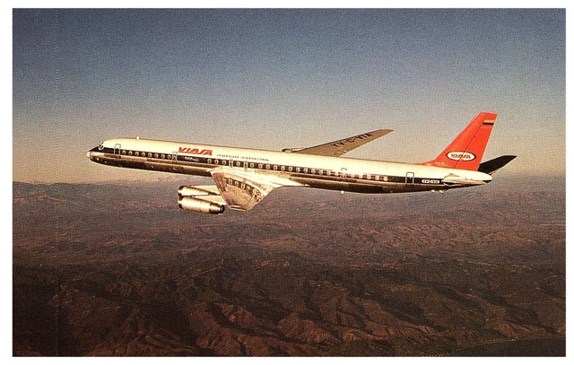 VIASA MCDONNELL DOUGLAS Dc 8 63 Airplane Postale EUR 5,69 - PicClick FR