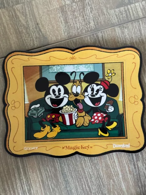 Disneyland 2024 Magic Key Holder Exclusive Magnet Frame - PLUTO, MICKEY, MINNIE