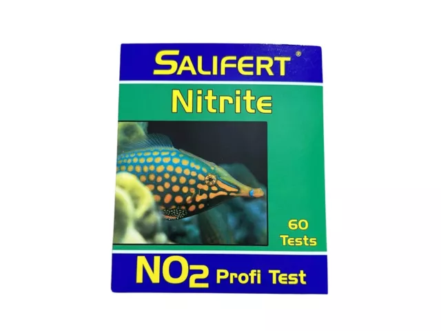 Salifert Profi Test Nitrite (No2) bis zu 60 Tests für Süß und Meerwasser Aquarie