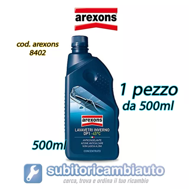 Additivo concentrato lavavetri auto Arexons DP1 ml 500 - Cod. 8402