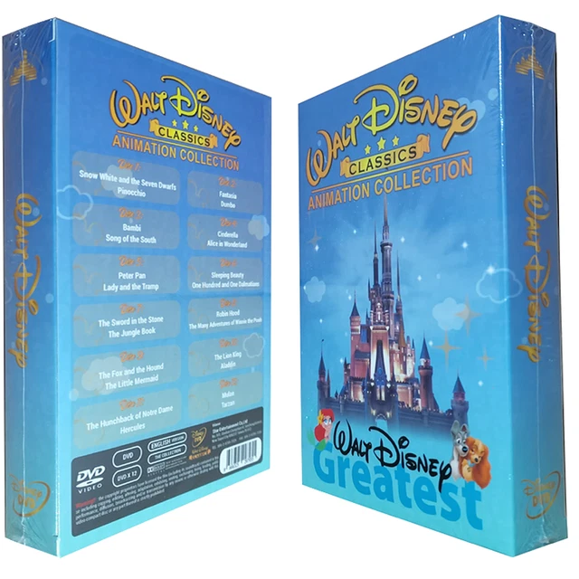 WALT DISNEY CLASSICS 24-Movies Animation Collection (DVD REGION 1) New ...