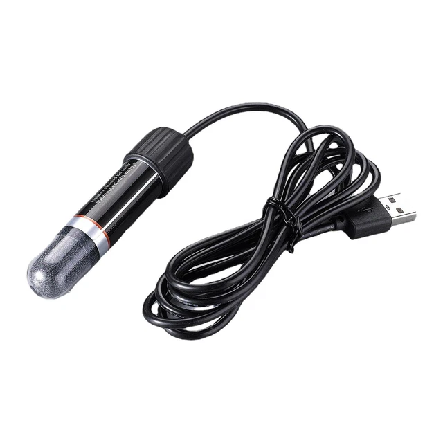 10W Mini Aquarium Fish Tank Heater USB Heating Rod Thermostat Heater Submersible