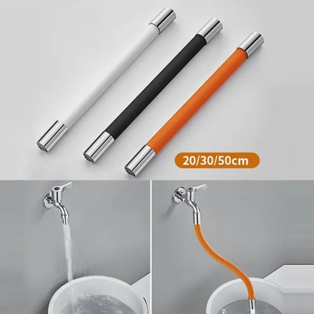 TUYAU D'EXTENSION UNIVERSEL de robinet en acier inoxydable pour grands  objets et EUR 15,51 - PicClick FR