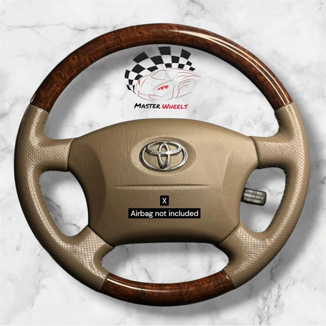 VOLANT TOYOTA LAND Cruiser série 100 Lexus LX470 grain bois 2001 à 2008 ...